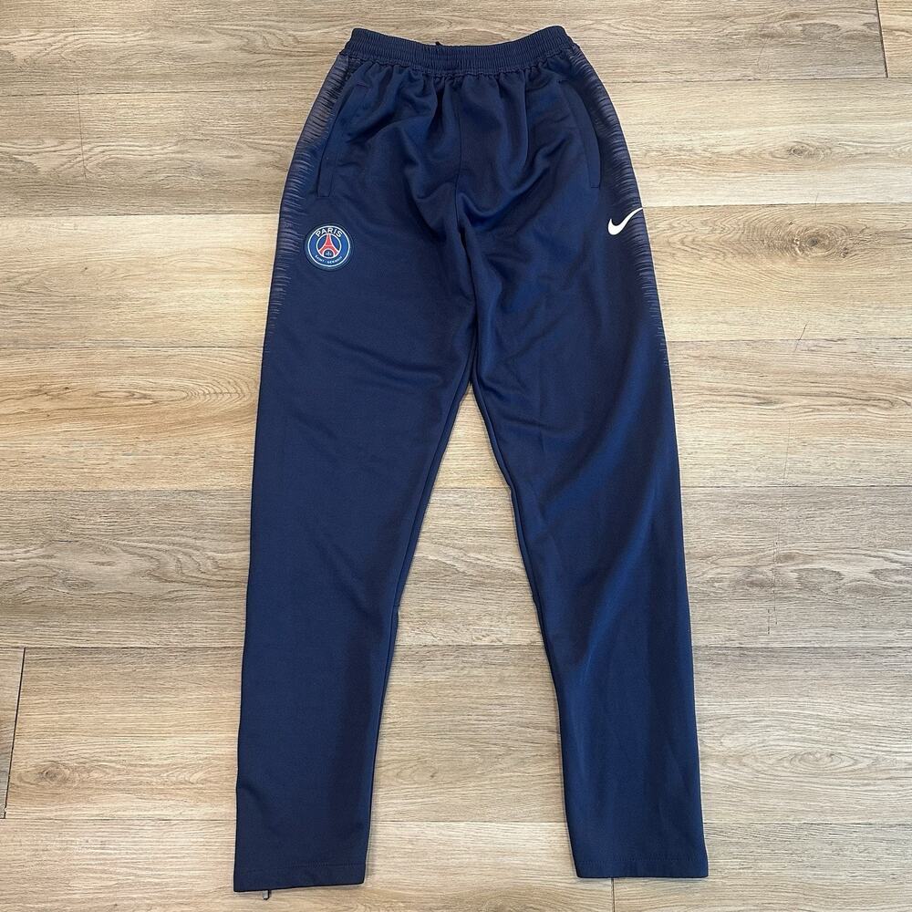 Nike PSG Paris Saint-Germain Track Training Pants Navy Youth XL Sportswear